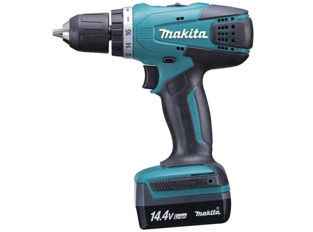 Makita DF347DWE3 - Taladro Atornillador 14,4V Litio 1,3Ah 3 Baterías