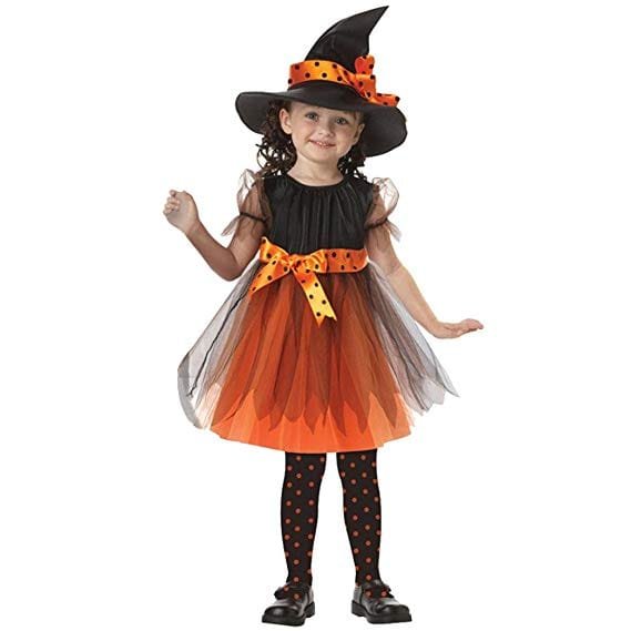 Disfraz Bruja de Halloween Para Niñas K-youth