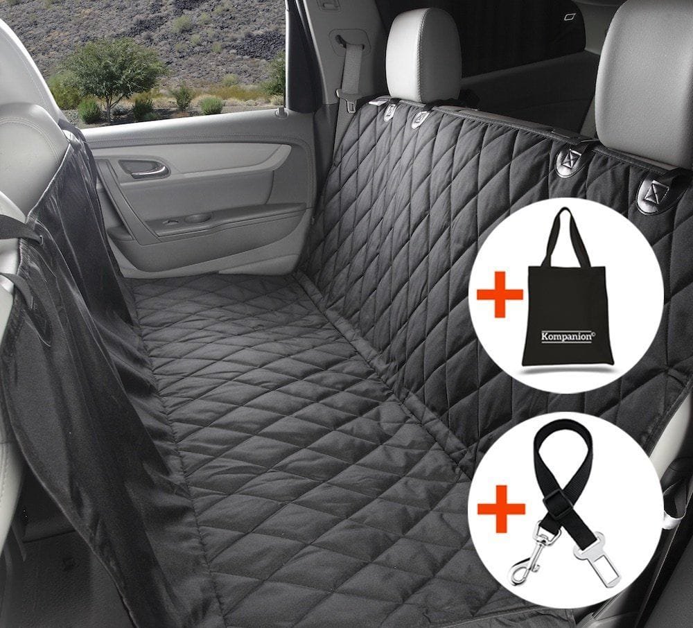 Cubierta de Asiento Impermeable Para el Coche Carro – Manta Funda estilo Hamaca, Protector Antideslizante, Protección de Perro, Gato, Animal y Mascota, Viajes – Garantía, Tamaño Universal, 147.32 X 137.16 CM