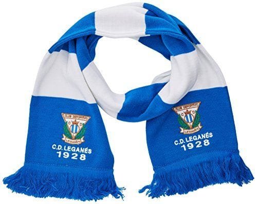 CD Leganés Bufleg Bufanda Doble HD, Blanco/Azul, Talla Única.