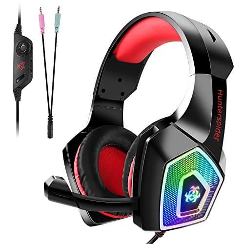 Auriculares Gaming Premium con LED: Cascos para PS4, PC y Xbox One