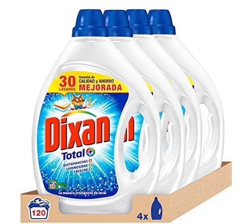[Pack de 4] Detergente Dixan Gel Total