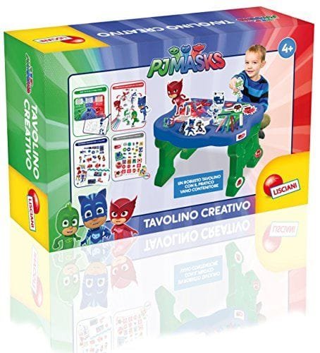 Lisciani Giochi 63024 – Mesa Creativa PJ Mask: Diversión y Creatividad para los Más Pequeños