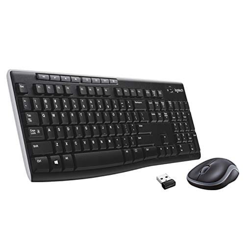 Logitech MK270: Teclado Inalámbrico RF de Alto Rendimiento