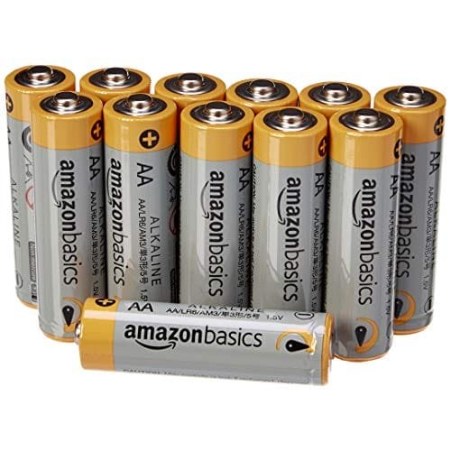 AmazonBasics – Pilas alcalinas AA ‘Performance’ (Paquete de 12)