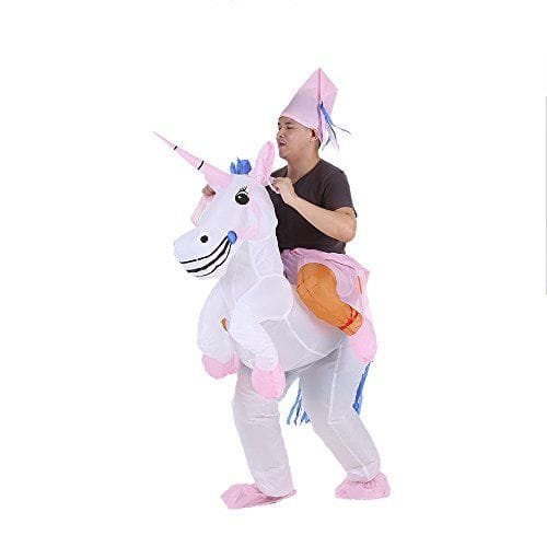 Disfraces Inflable De Unicornio Traje De Cosplay Fiesta