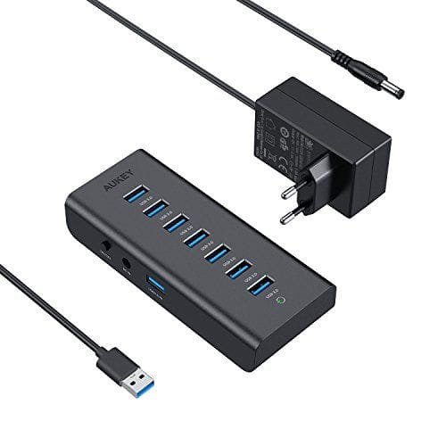 Hub con 4 puertos USB 3.0 Aukey solamente 7,9€