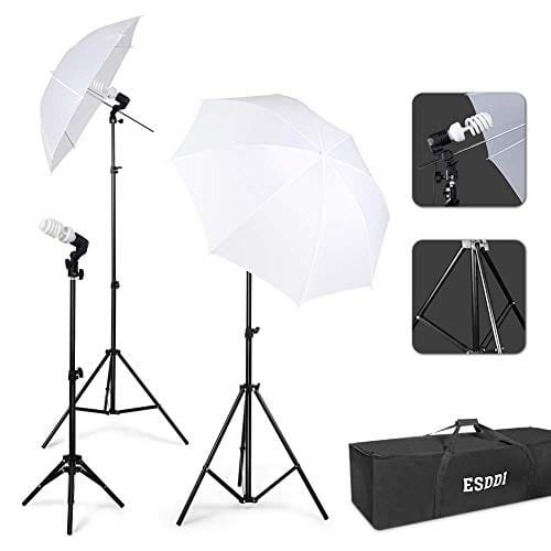 Set iluminación fotográfica solo 39,89€