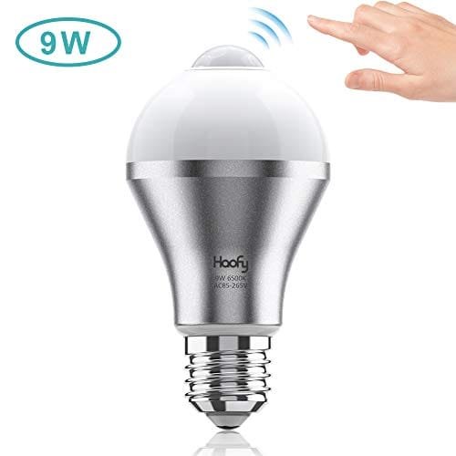 Bombilla LED con PIR Detector de movimiento Auto encendido / apagado