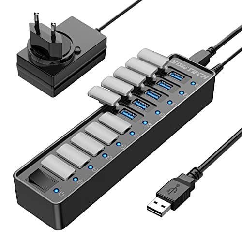 HUB 10 Puertos USB 3.0
