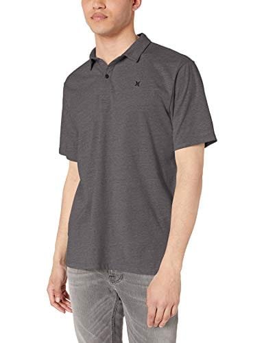 Hurley M Dri-Fit Coronado Polo S/S, Hombre, Gris