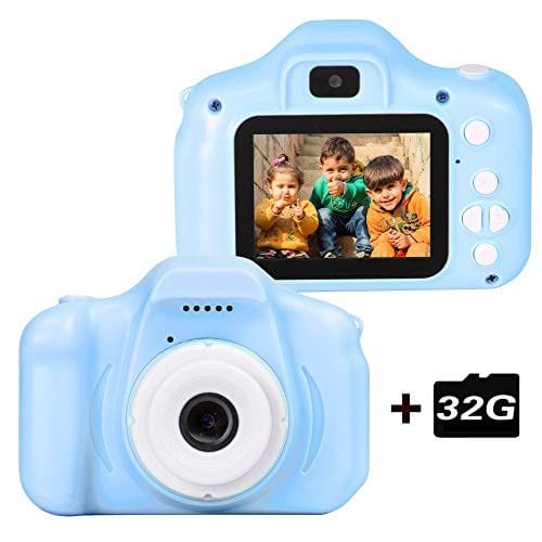 Le-idea cámara para niños cámara de fotos digital 2 objetivo por solo 33,96€