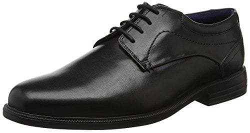 Padders bank, zapatos de cordones oxford para hombre, negro por solo 29,8€