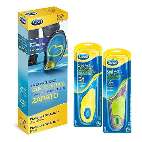 Plantillas hombre pack – uso diario y sport solo 24,99 €