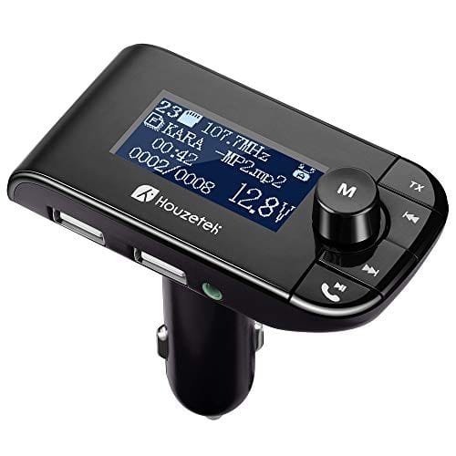 Transmisor fm bluetooth, houzetek transmisor fm para coche 2 por solo 8,9€