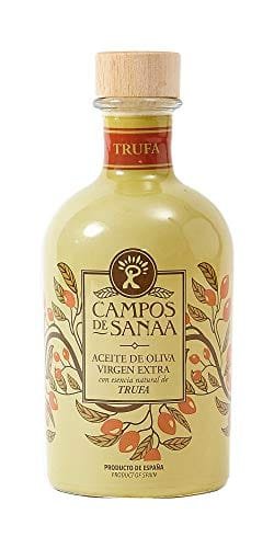 Aceite de oliva virgen extra con esencia natural a Trufa