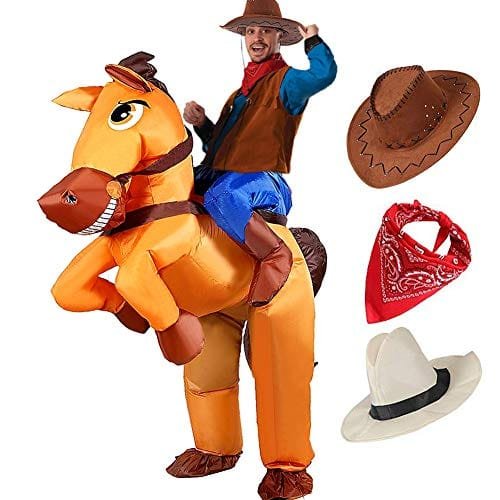 Disfraz Inflable De Jinete solo 31,99