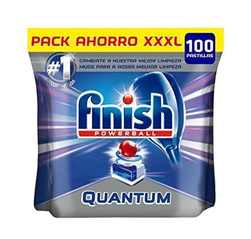 Pastillas finish quantum tamaño xxxl 100 pastillas solo 17,89