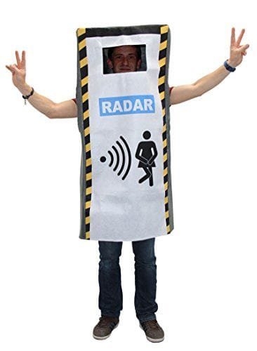 Disfraz de Radar de Radar  de la DGT