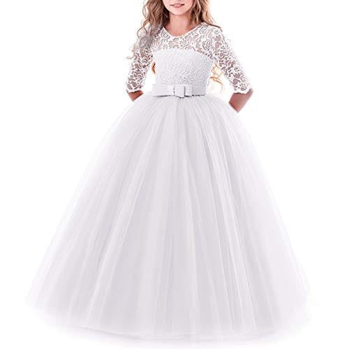 Vestidos de Princesa Fiesta de la Boda de Las Niñas