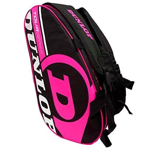 Paletero de pádel Dunlop Tour Intro Negro / Rosa Flúor de Dunlop