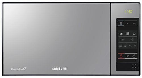 Samsung GE87M-X/XEC – Microondas con grill, 800W/1100W, 23 litros, color gris