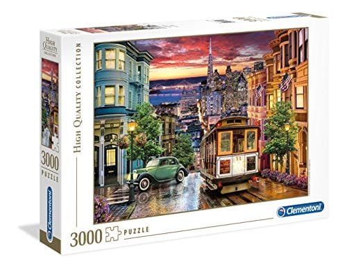 Clementoni Collection Puzzle-San francisco-3000 Unidades, 33547