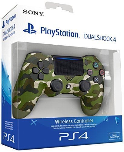 Sony – Dualshock 4 V2 Mando Inalámbrico, Color Verde Camuflaje (PS4)