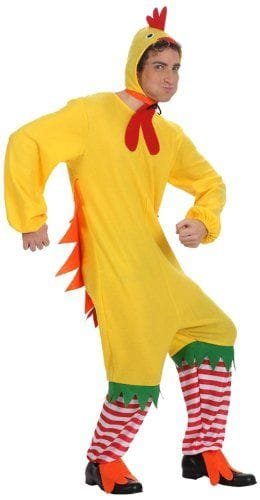 Disfraz de pollito para adulto
