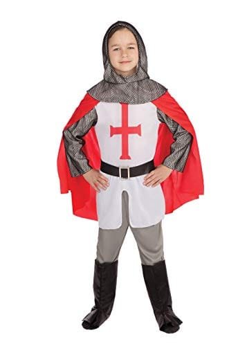 Disfraz de caballero templario para niño