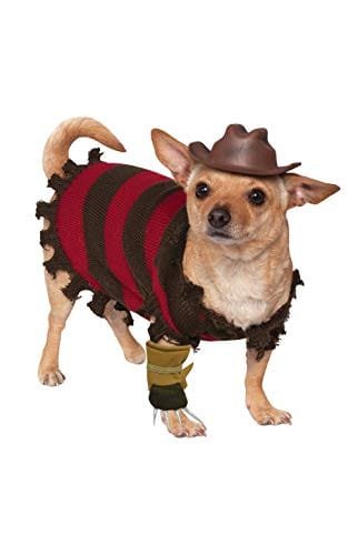 Disfraz de Freddy Krueger para perro