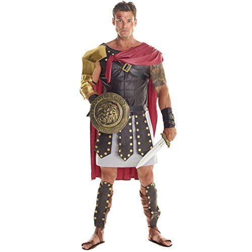 Disfraz de centurión romano infernal para hombre