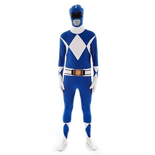 Disfraz de Power Ranger Azul Morphsuit