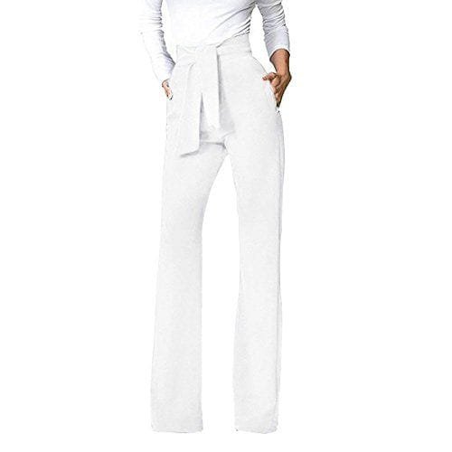 Pantalones Anchos Mujer Elegantes