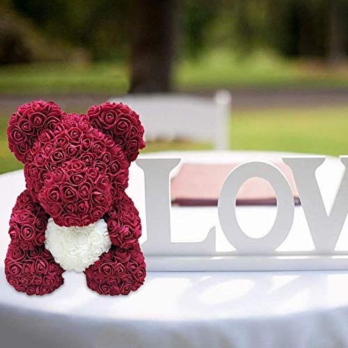 osos de peluche borgoña