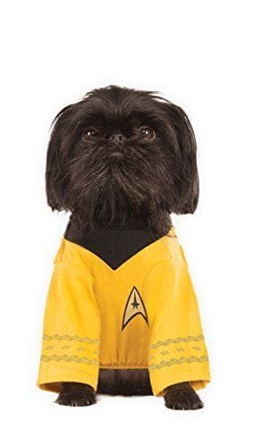 Disfraz de Capitán Kirk para perro