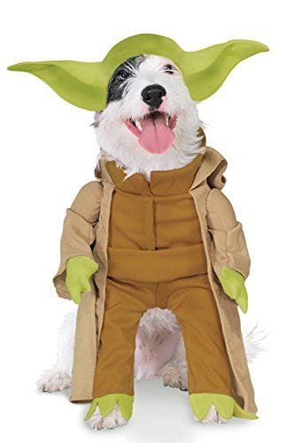 Disfraz de Yoda deluxe para perro