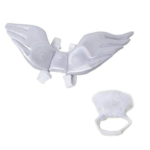 Disfraz de ángel para perro