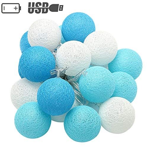 Guirnaldas Decorativas Azul