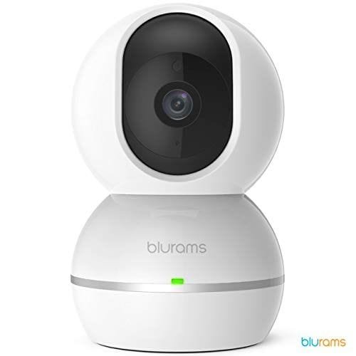 Cámara IP 1080 reconocimiento facial + Alexa+ Wifi + 360º Blurams