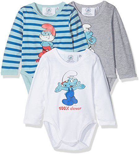 FABTASTICS Body para Bebés, pack de 3