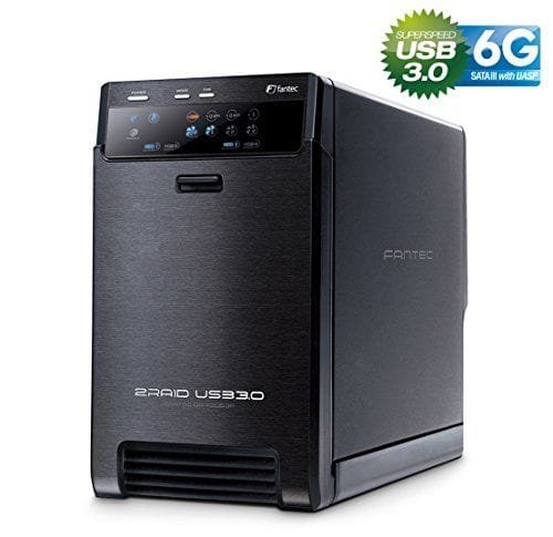 FANTEC QB-X2US3R carcasa externa para el montaje de 2 discos duros