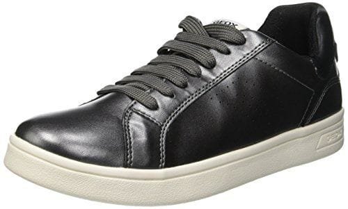 Geox J Djrock Girl A, Zapatillas sin Cordones para Niñas