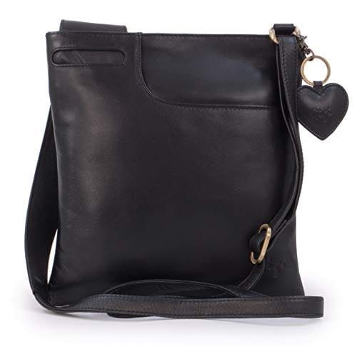 Gigi – OTHELLO 2057 – Bolso bandolera – Cuero – Negro