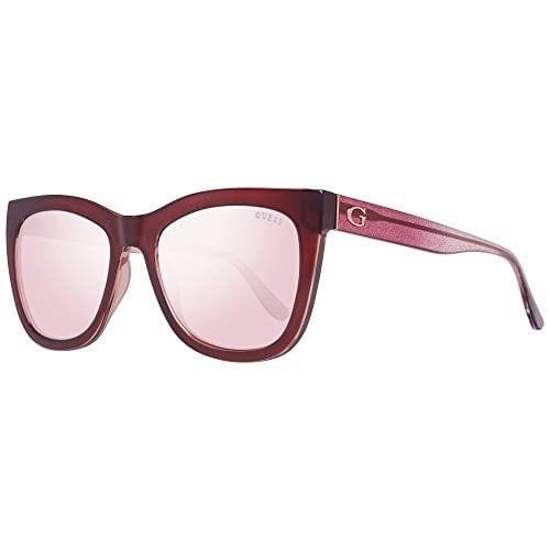 Guess Sonnenbrille GU7552 74F 55 Gafas de sol, Rojo