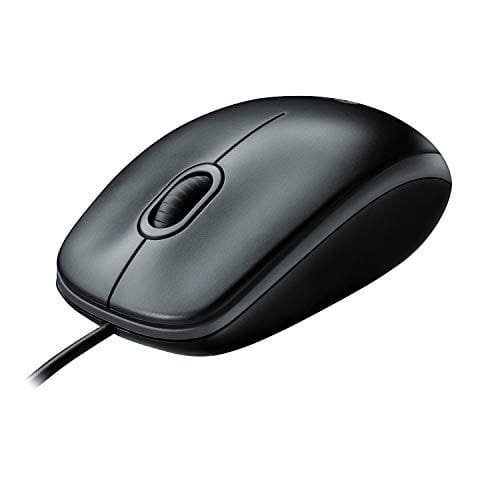 Logitech B100 Ratón con Cable, 3 Botones
