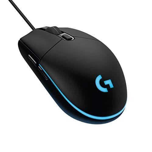 Logitech G203 Prodigy Ratón Gaming con cable, 8000 DPI, RGB LED