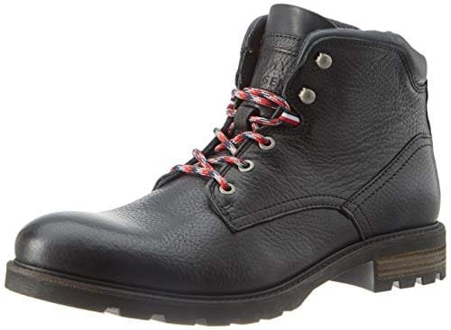 Botas Clasicas para Hombre Tommy Hilfiger Winter Textured Leather Boot