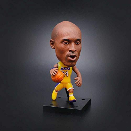 ZSTT NBA Bryant – Marioneta de Baloncesto con Forma de muñeca, Kobe (Amarillo)