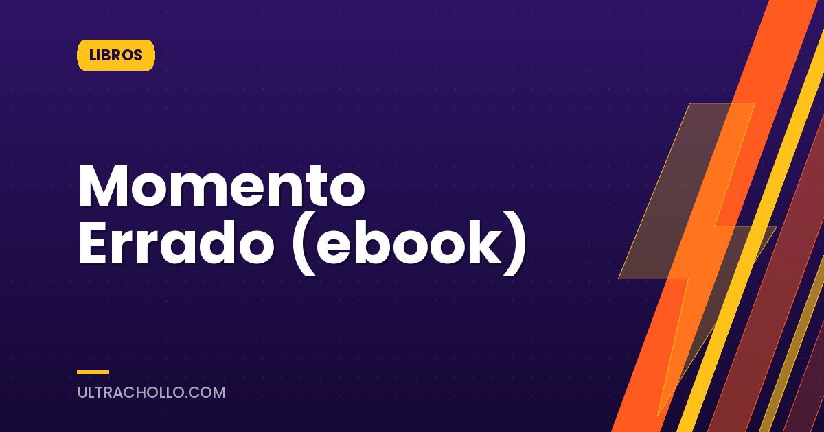 Momento Errado (ebook)